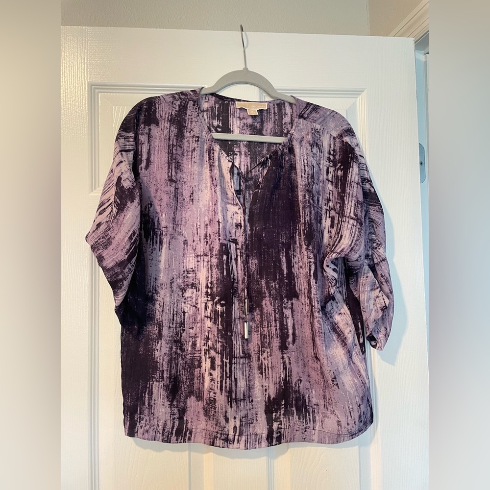 Gorgeous purple Michael kors blouse